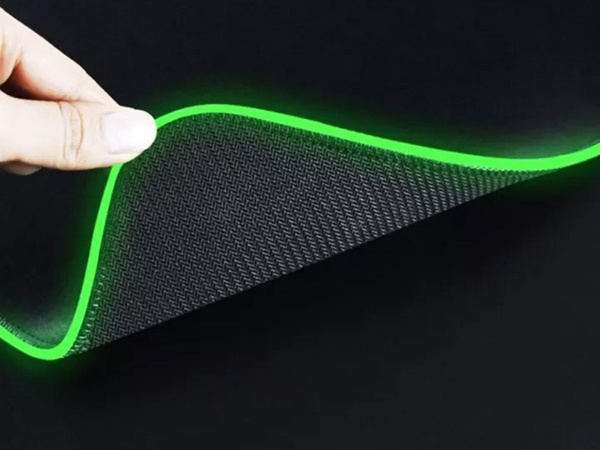 Tapis de souris gaming rétro-éclairé led xxl