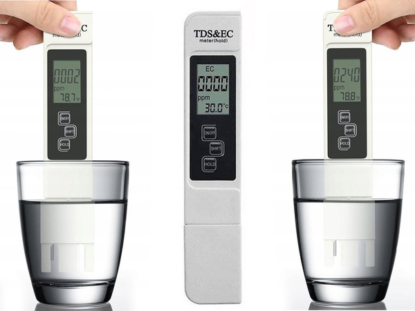 Tds ec osmosis temp testeur de dureté de l'eau