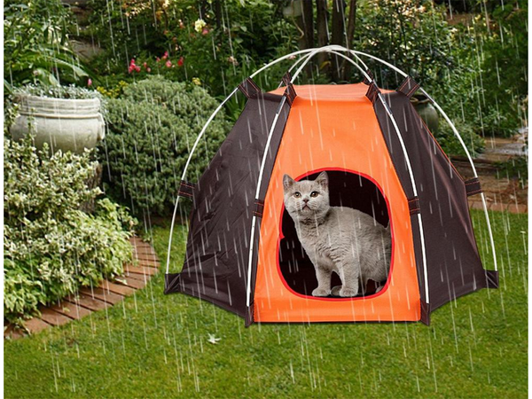 Tente imperméable pliable pour chien lit pour chat