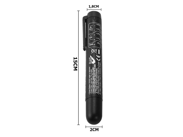 Testeur de liquide de frein compteur led dot 3 4 5