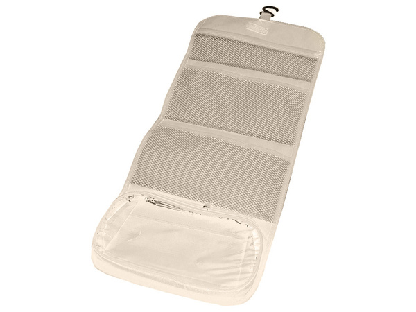 Vanity case pliable organiseur de salle de bain avec cintre