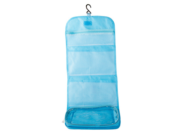 Vanity case pliable organiseur de salle de bain avec cintre