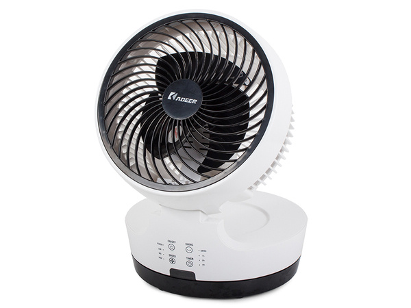 Ventilateur de bureau silencieux + télécommande