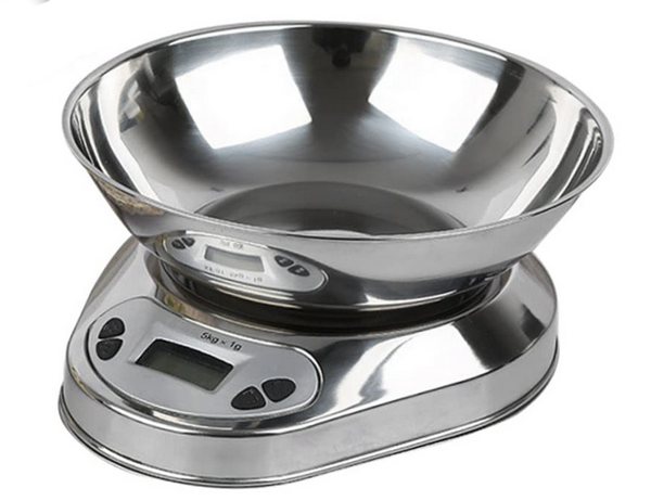 WAITER ELECTRONIQUE DE CUISINE AVEC BALANCES METALLIQUES NUMERIQUES DE PRECISION 5kg/1g