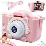 Appareil photo numérique pour enfants avec jeux appareil photo jeux kitty