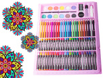 Artist's set painting case 168 pcs