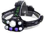 Bailong cree xm-l t6 7 x led uv headlamp