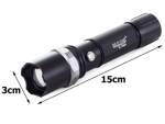 Bailong tactical led torch zoom xml t6 batut