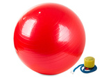 Ballon de gymnastique pour fitness 75cm pompe