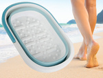 Bol de massage pour les pieds nubs pliables en silicone