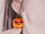 Boucles d'oreilles halloween fête d'halloween fantôme citrouille bonbon œil