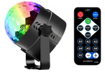 Boule disco spotlight led rgb projecteur