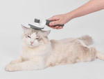 Brosse à poils autonettoyante pour chiens chats