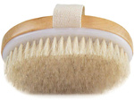 Brosse de massage pour le corps sec humide naturel