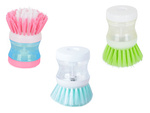 Brosse lave-vaisselle distributeur de liquide