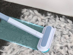 Brosse pour le nettoyage des vêtements détacheur de vêtements lave-vitres lave-cheveux 4 en 1