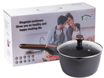 Casserole poêle avec couvercle 2.89l induction