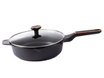 Casserole poêle avec couvercle 4.2l induction