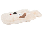 Chauffe-bouteille en caoutchouc chien en peluche pour enfants