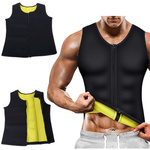 Chemise de fitness en néoprène pour hommes pour la perte de poids