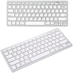 Clavier bluetooth sans fil pour pc ipad mac petit slim low-profile