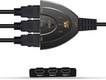 Commutateur hdmi 3-en-1 3 port 4k switch switch