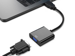 Convertisseur adaptateur hdmi vers vga câble d-sub noir