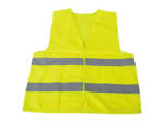 Gilet de sécurité routière réfléchissant jaune