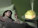 Humidificateur d'air diffuseur aromatherapie ionisateur maison usb grand 1l