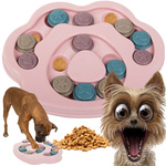 Jouet éducatif pour chien jeu de friandises logique jeu de puzzle olfactif