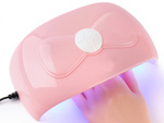 Lampe à ongles uv 18 led 54w hybrides gels dual