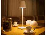 Lampe de nuit de table lampe tactile à 3 niveaux sans fil usb