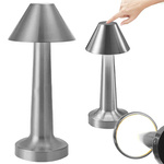 Lampe de nuit de table pour chambre à coucher lampe tactile 3 étapes sans fil