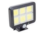 Lampe solaire 120 led avec capteur de mouvement crépusculaire