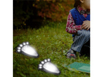 Lampes de sol solaires pour pawpaw garden led 4 pcs.