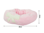 Lit de chien pelucheux lit de chat coussin doux lit de canapé 35cm