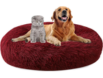 Lit en peluche pour chien, parc pour chat, coussin doux, canapé, literie 100