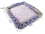 Lit pour chat matelas de couchage griffoir parc pour chat s