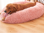 Lit pour chien pelucheux lit pour chat coussin doux lit pour canapé 80cm