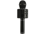 Microphone sans fil bluetooth enceinte karaoké modulateur de voix rond