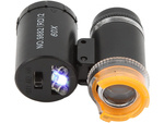 Microscope de poche loupe de bijoutier 2 led uv