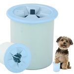 Nettoyeur de pattes pour chien, chat, coupe en silicone, pattes en silicone, poils en silicone