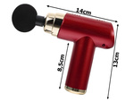 Pistolet de massage musculaire miniature pistolet de massage corporel puissant pistolet de massage portable