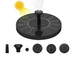 Pompe solaire pour fontaine de jardin étang flottant