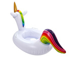 Roue gonflable bébé licorne pour nager dans l'eau de la piscine