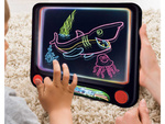 Tablette graphique stylo plume led néon