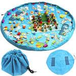 Tapis de jeu sac à jouets sac à jouets poubelle à jouets sac organisateur de sol