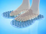 Tapis de massage pour les pieds masseur de pieds acupressure