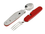 Tourist's requirements skulls scissorer 4in1 spoon