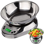 WAITER ELECTRONIQUE DE CUISINE AVEC BALANCES METALLIQUES NUMERIQUES DE PRECISION 5kg/1g